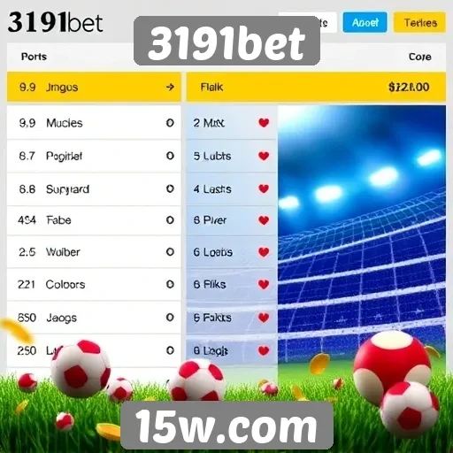 Jogos populares e apostas em destaque no 3191bet